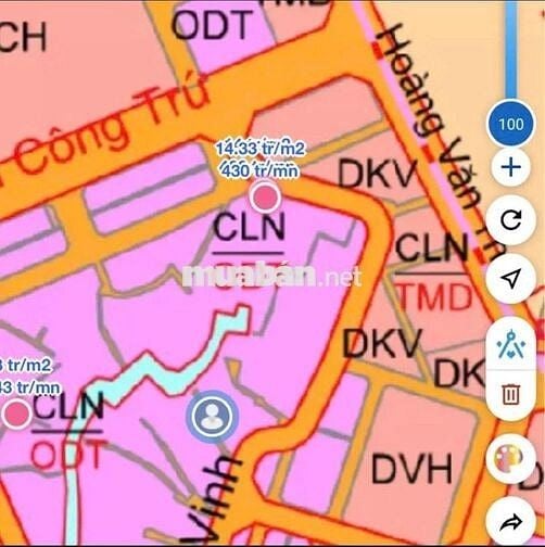 Đất trung tâm bảo lộc phường 1 chợ mới
