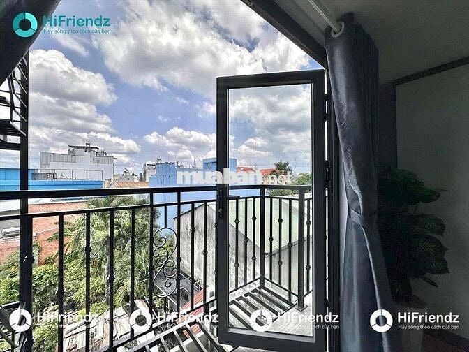 PHÒNG GÁC BANCOL MỚI GIÁ RẺ-25M2-MÁY LẠNH-THANG MÁY-CẦU VƯỢT GÒ MÂY🔥