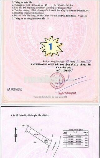 Cần bán lô đất sổ riêng 530tr/lô xã Kim Long TPHCM