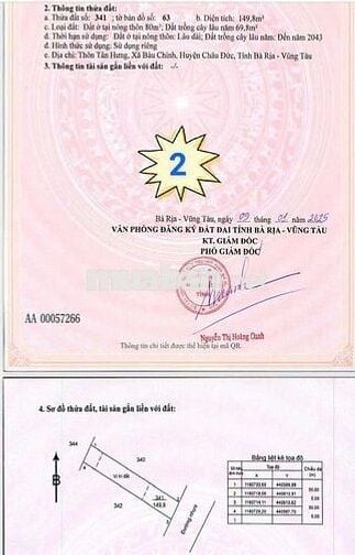 Cần bán lô đất sổ riêng 530tr/lô xã Kim Long TPHCM