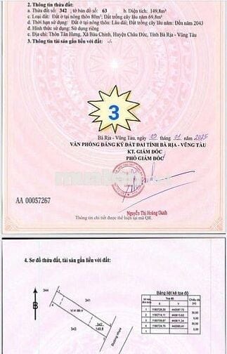 Cần bán lô đất sổ riêng 530tr/lô xã Kim Long TPHCM