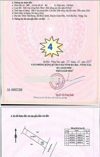 Cần bán lô đất sổ riêng 530tr/lô xã Kim Long TPHCM