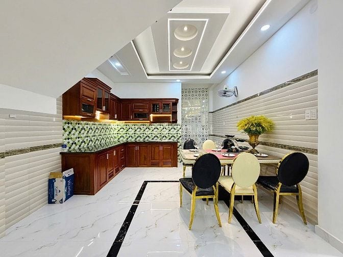 NHÀ 3LẦU MỚI HXH ĐƯỜNG SỐ 8 , PHƯỜNG 11, QUẬN - GV