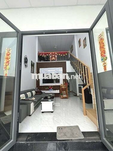 Bán Nhà 2 Tầng 56m2 Hẻm Thông Lâm Văn Bền KDC Hiện Hữu Hơn 5 Tỷ TL