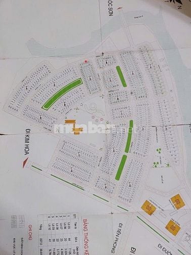 Cần bân đất trong khu đô thị, diện tích 373m, mặt tiền 16m, kinh doanh