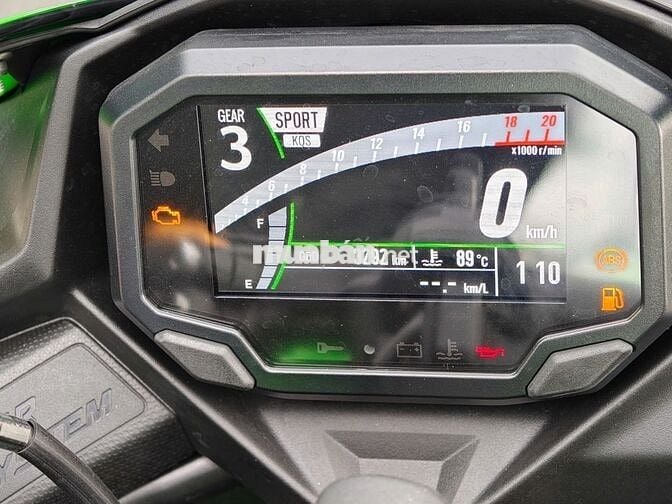 ZX25R 2023 XANH KRT BIỂN SỐ HÀ NỘI CHẠY LƯỚT 3000