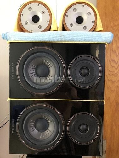 Phòng chật nên chia sẻ bộ âm thanh Denon, Wharfedale!!!