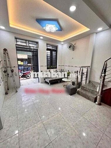 Nhà đẹp 4*11m 3PN hẻm 5m ô tô sau Chợ Nữ Dân Công Vĩnh Lộc A