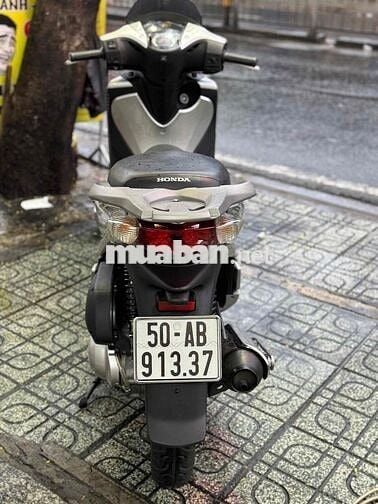 sh 125i nhập ý số máy 5004 bạc bóng siêu đẹp 9 chu