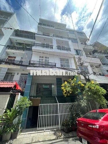 CHO THUÊ NHÀ LÀM CHDV/CẢI TẠ0(1HẦM,5LẦU,13pn)CÁCH MẠNG THÁNG 8,QUẬN 3