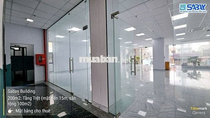 Mặt bằng 200m2 QL50 cho thuê mở showroom xe điện, ngân hàng….