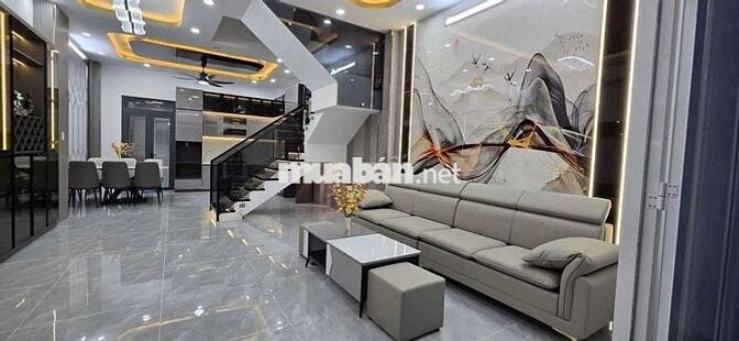 NHÀ MỚI 100% HUỲNH TẤN PHÁT NHÀ BÈ