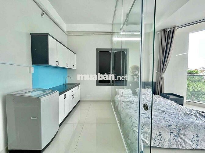 CHO THUÊ CĂN HỘ 1 PHÒNG NGỦ BANCOL GẦN HỒ CON RÙA MỚI KHAI TRƯƠNG T11