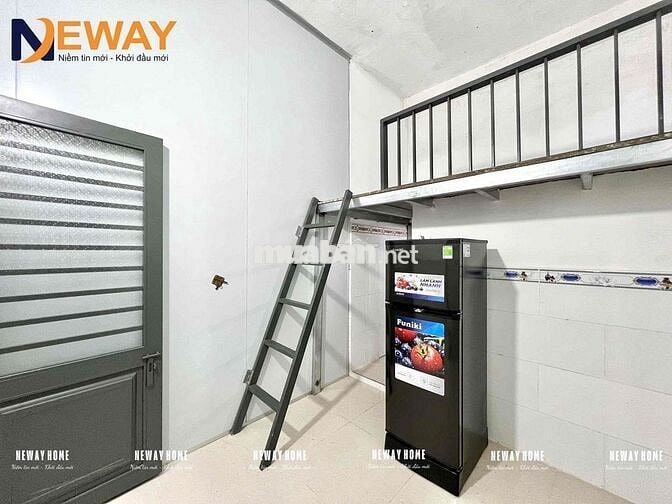 PHÒNG TRỌ GÁC CAO FULL NỘI THẤT GIÁ RẺ CÁCH DH CÔNG THƯƠNG 2P ĐI BỘ