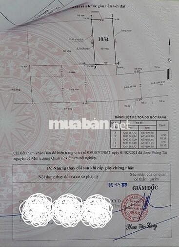 BÁN ĐẤT THỔ CƯ HẺM 23 AN PHÚ ĐÔNG 26, QUẬN 12 – SỔ ĐỎ CHÍNH CHỦ