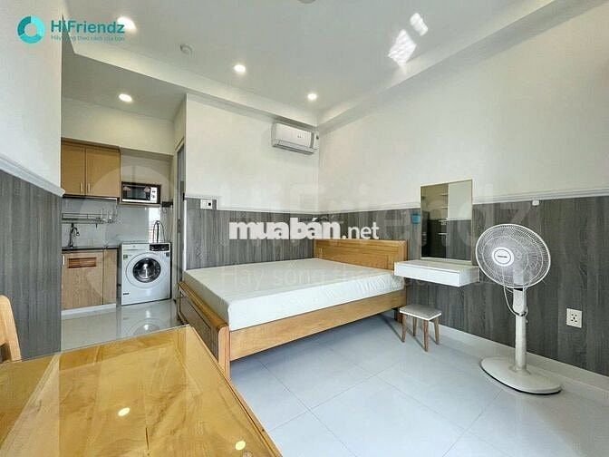 Thuê Studio Ban Công Full Nội Thất Bạch Đằng Gần Chợ Bà Chiểu