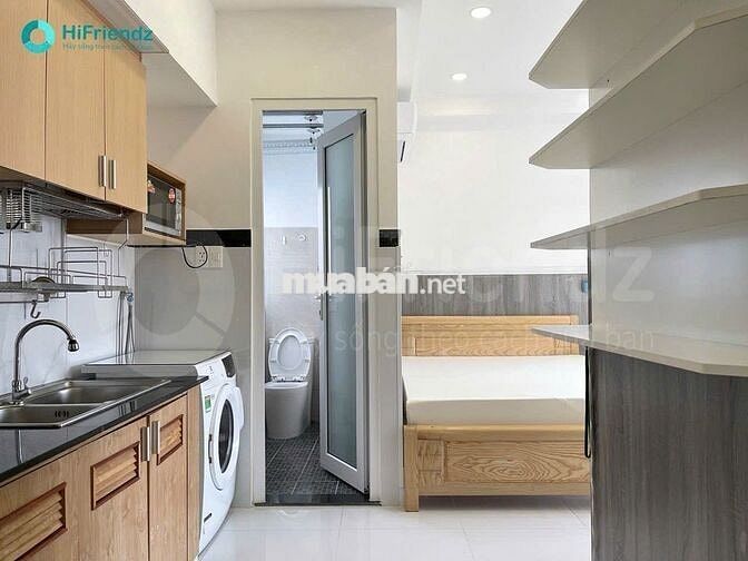 Thuê Studio Ban Công Full Nội Thất Bạch Đằng Gần Chợ Bà Chiểu