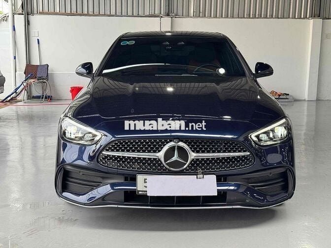 Mecerdes C300 AMG 2022 Xanh, Lướt 8.000 Km