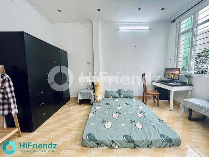 Cho thuê căn hộ có ban công giá hạt dẻ ngay cầu nguyễn văn cừ