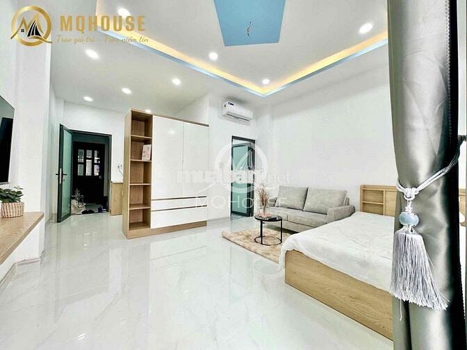 🔥CĂN HỘ BAN CÔNG SIÊU THOÁNG, MÁY GIẶT RIÊNG - NGAY CV LÊ THỊ RIÊNG