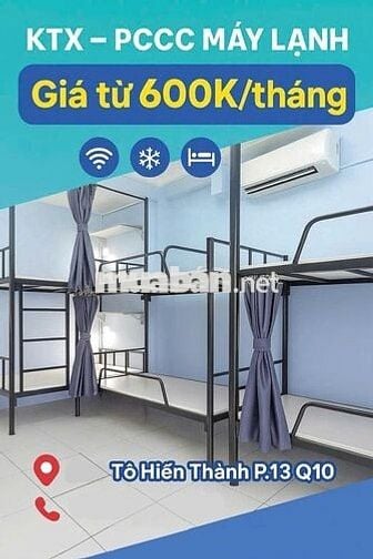 🏙️Ký túc xá Quận 10 giá rẻ Bao điện nước uy tính tiện ích Có khắp HCM.