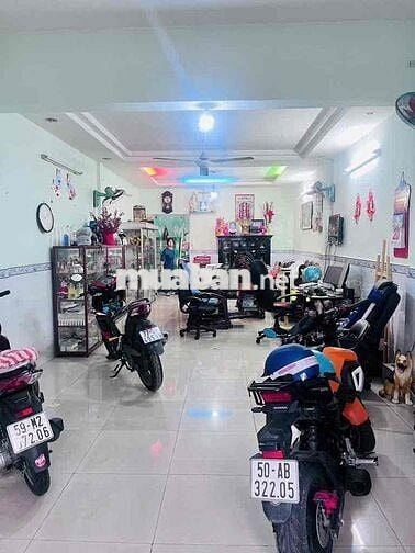 Nhà 4 tầng 2 mặt tiền hẻm(4m x16,35m) Hàn Hải Nguyên q11