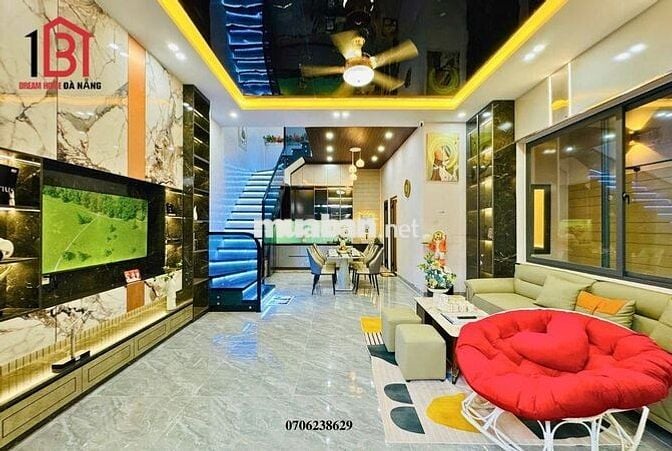 🔴🆘 Nhà Phố trung Tâm 🆘 gần chợ cồn, 2 tầng mới đẹp 75m ngang 7m