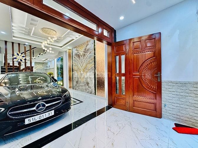 NHÀ 3LẦU MỚI HXH ĐƯỜNG SỐ 8 , PHƯỜNG 11, QUẬN - GV