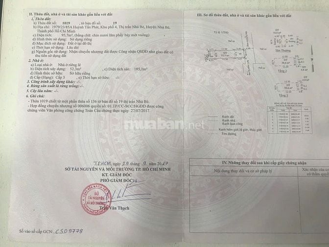 Cần Bán Nhanh Căn Nhà 3 Tầng Vị Trí Đẹp Tại 19792385A, đường Huỳnh