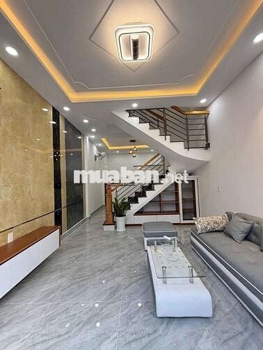 Bán Nhà Mặt Tiền Đường An Phú Đông Quận 12 4x8 Giá 1TY290TR Lh