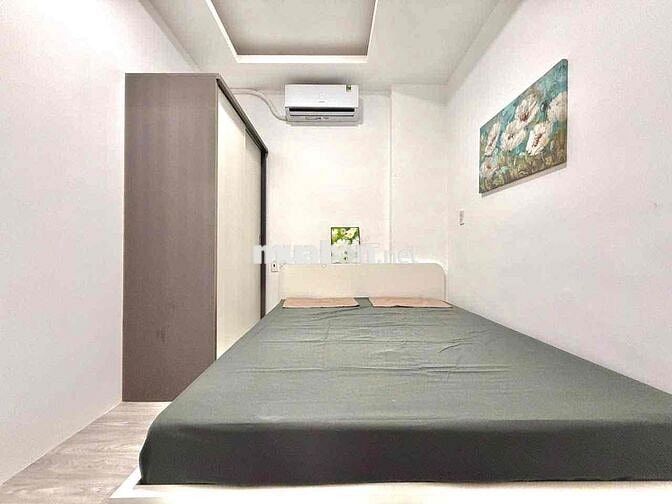 2PN CỬA SỔ QUẬN 4, 50m2  MÁY GIẶT RIÊNG, CHỢ XÓM CHIẾU, TÔN ĐẢN QUẬN 1