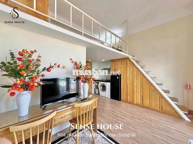 CĂN HỘ CÓ GÁC BAN CÔNG THOÁNG ÁNH SÁNG ĐẸP GẦN QUẬN 1 Ở NƠ TRANG LONG