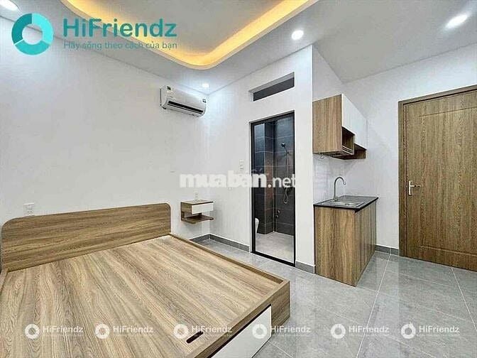 CHO THUÊ STUDIO FULL NỘI THẤT NHÀ THANG MÁY GẦN KHU PHAN XÍCH LONG