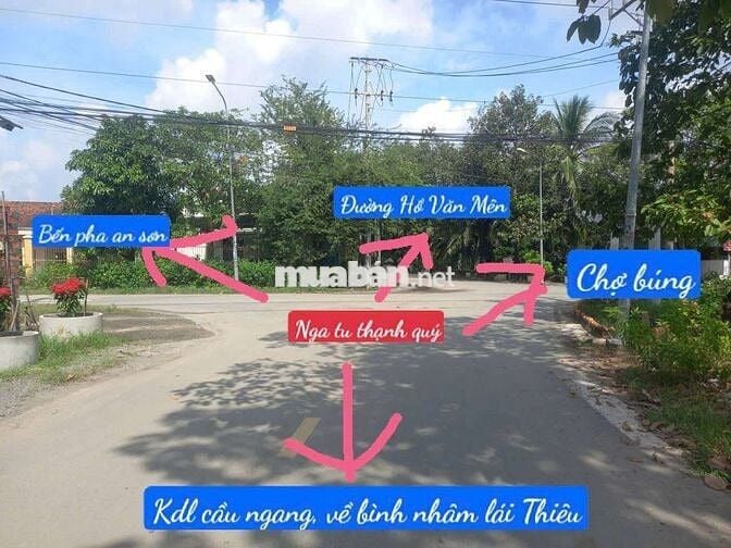 Ban đat phuong hung đinh gan cau ngang cho bung