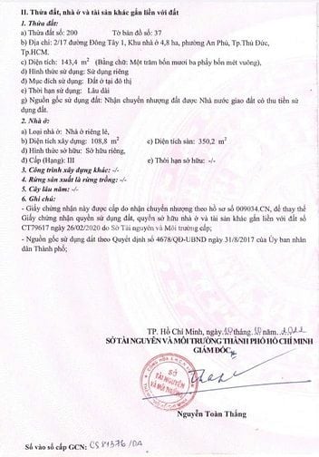 Bán căn B09 ngay tại An Phú New City