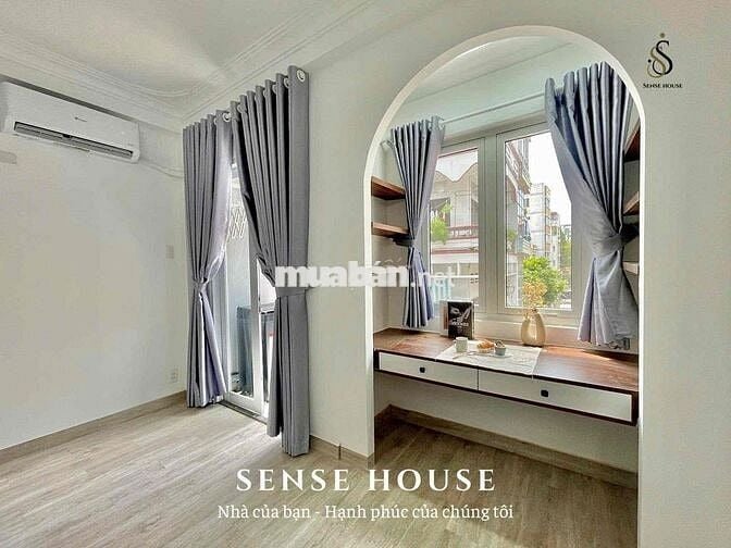 CHO THUÊ CĂN HỘ 1PN BAN CÔNG NGAY ETOWN CỘNG HOÀ - NHÀ GA T3