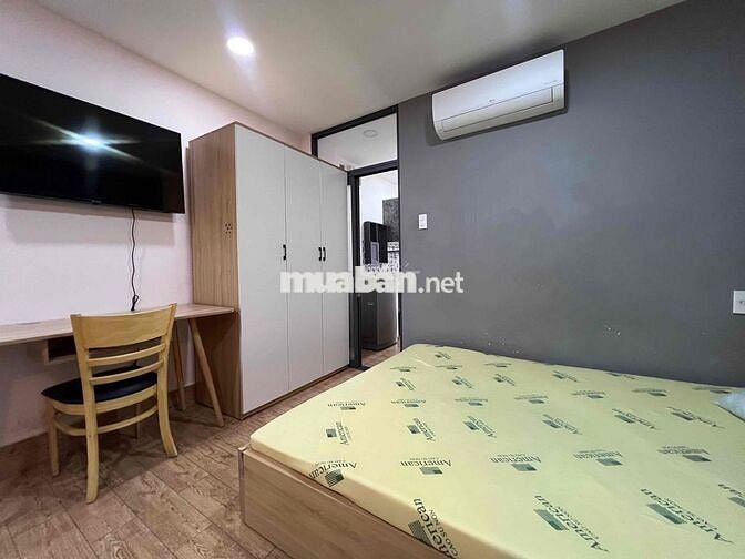 CH 1 PHÒNG NGỦ TÁCH BẾP - MÁY GIẶT RIÊNG FULL NỘI THẤT NGUYỄN VĂN ĐẬU