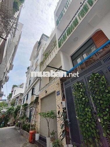 NHÀ 5 TẦNG MỚI–2 MẶT THOÁNG, GIÁP BÌNH THẠNH – CHỈ 7.55 TỶ