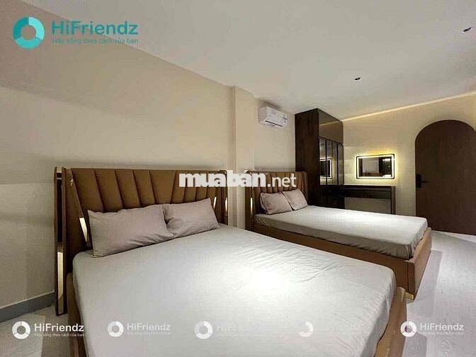 CHO THUÊ CĂN HỘ CAO CẤP 2 PHÒNG NGỦ BAN CÔNG NGAY CẦU BÌNH LỢI