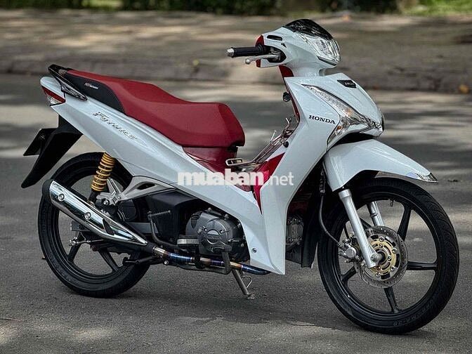Future 125 2021 Trắng Đỏ zin có góp