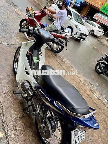 🔵🔵 Sirius trắng xanh đký 2024 rất mới chính chủ