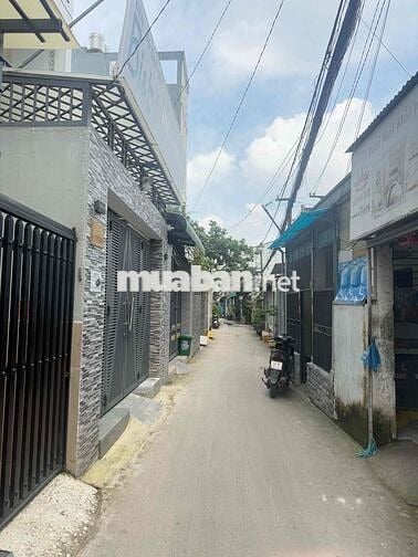 BÁN NHÀ LÊ ĐỨC THỌ 109m2 THÔNG RA SÔNG VÀM THUẬT GÒ VẤP