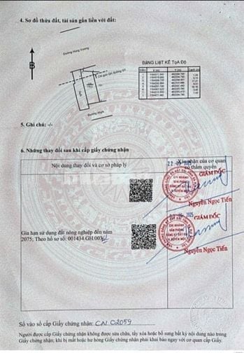 Đất sổ hồng mặt tiền đường Hùng Vương TT Phước Bửu Xuyên mộc Bà RịTT P