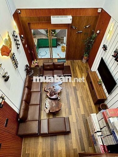 BIỆT THỰ LÊ VĂN THỌ GÒ VẤP THANG MÁY FULL NỘI THẤT GỖ 80m² 12.8T TL