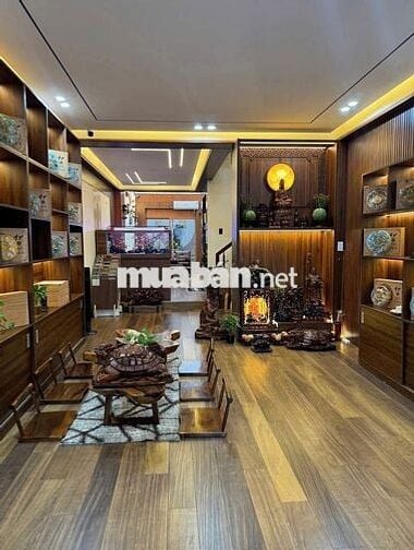 BIỆT THỰ LÊ VĂN THỌ GÒ VẤP THANG MÁY FULL NỘI THẤT GỖ 80m² 12.8T TL