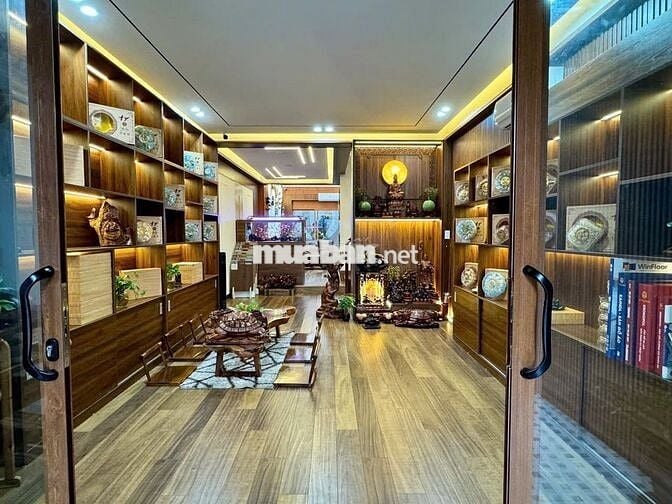 BIỆT THỰ LÊ VĂN THỌ GÒ VẤP THANG MÁY FULL NỘI THẤT GỖ 80m² 12.8T TL