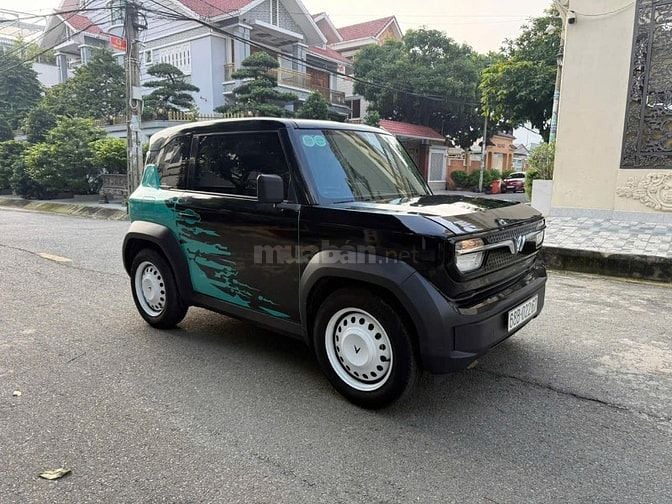 Vinfast VF3 Pin Thuê T12/2024 Màu Xanh Wrap Đen 