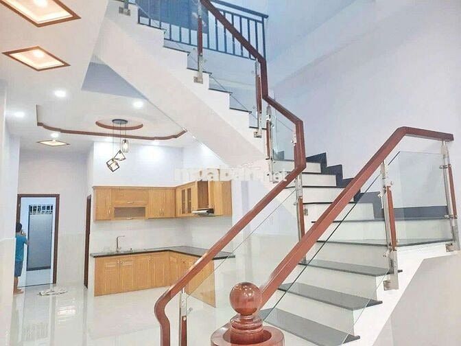 Nhà 1 Trệt 1 Lầu 3PN 4x22m Mặt Tiền Đường Số Phường Tân Quy Q.7