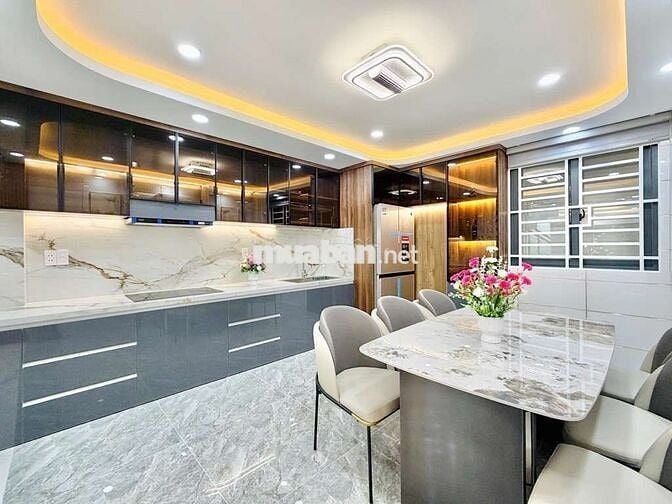 NHÀ ĐẸP FULL NỘI THẤT –HẺM XE HƠI NGỦ TRONG NHÀ–BÙI QUANG LÀ–CHỈ 7.95