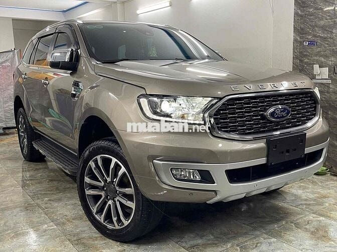 Ford Everest Titanium 2 cầu xe đăng ký 2021